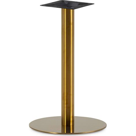 Pied de Table 45 x 45 x 72 cm Acier - Doré (1/2)