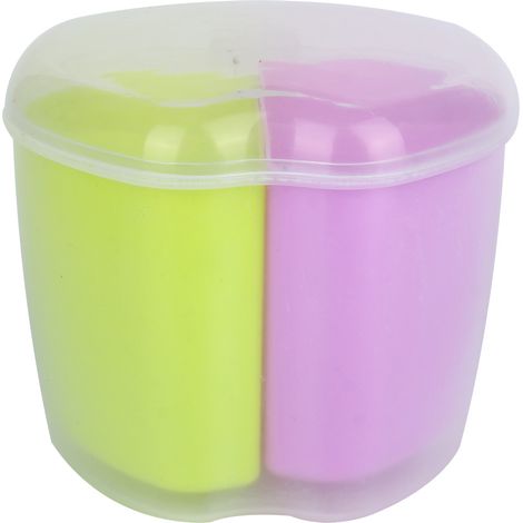 Boîte À Épices 4 Compartiments Avec Cuillère - Rangement Sel Poivre Sucre - Accessoire Cuisine Maison - Lot De 1 (1/2)