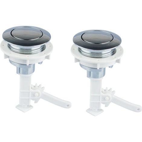 2pièces réservoir WC Boutons de Chasse Eau (1/5)
