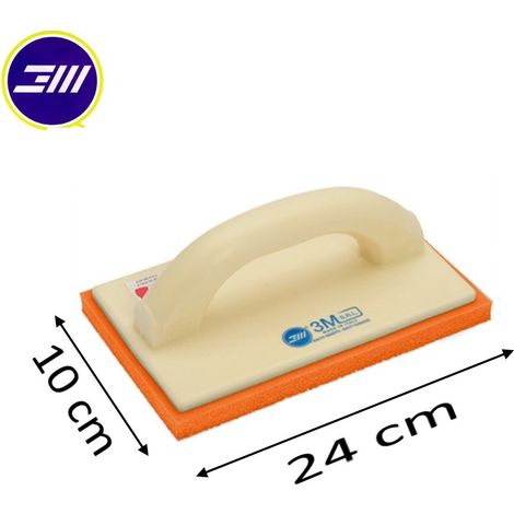 FRATTONE IN SPUGNA ARANCIONE CM 24 X CM 10