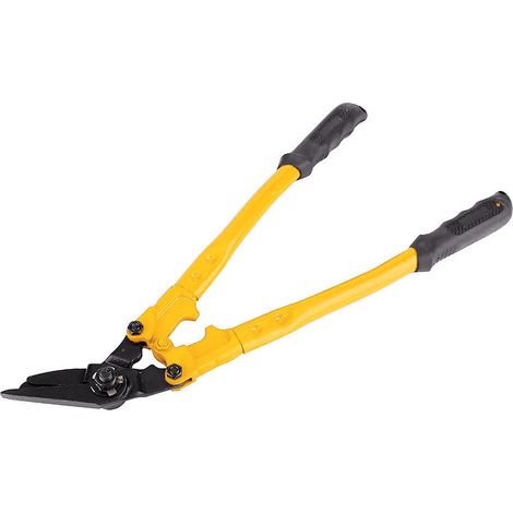 Kreisschneider aus Chromstahl Nr. 60, 450 mm/18 Zoll, robust, geeignet für eine Breite von 32 mm und eine Dicke von 1,2 mm. (1/5)