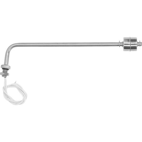 Rosvola Contrôleur de niveau d'eau, capteur de flotteur réglable en acier inoxydable, pour chauffage, Machine à café AC 0-220V. (1/5)
