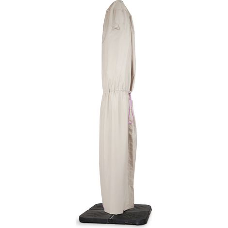 Housse de parasol déporté 240 cm – 100 % polyester enduit PVC – Housse imperméable et déperlante – 2 aérateurs anti-condensation – Cov'Up