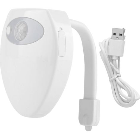 Mini lampe de toilette rechargeable, veilleuse à induction avec détecteur de mouvement (1/5)