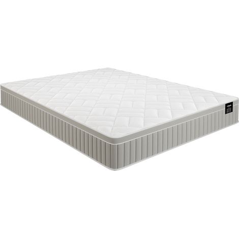 Materasso 140 x 190 cm in schiuma e gel memory foam 7 zone sp 22cm - SOMIRA di YSMÉE
