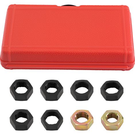 Ensemble 8 Outils Refilage Filetage Broche Métrique for Véhicules Auto (1/5)