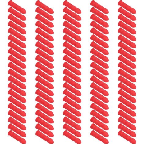 100 bouchons de protection pour tubes de mastic, pour une conservation optimale du mastic latex. (1/5)