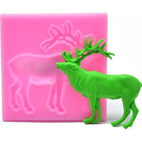 Weihnachtliche Silikon-Backform zum Selbermachen, mehrfache dekorative Kuchen-, Fondant- und Schokoladenform (Nr. 6) (1/5)