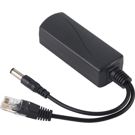 TOIVIZE-Adaptateur POE Splitter Cable Injecteur pour AP 48V à 12V Isolé Alimentation Intelligent avec Distance de Transmission 100m (1/4)