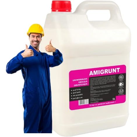 Universalgrundierung für Wände unter Putz und Fliesen Amigrunt 5L
