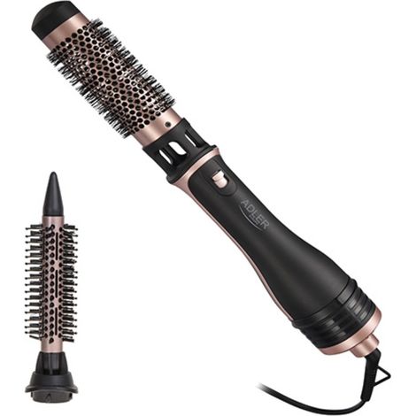 Adler Haarstyler AD 2026, 2 Heizstufen, 1200 W, Schwarz (1/5)