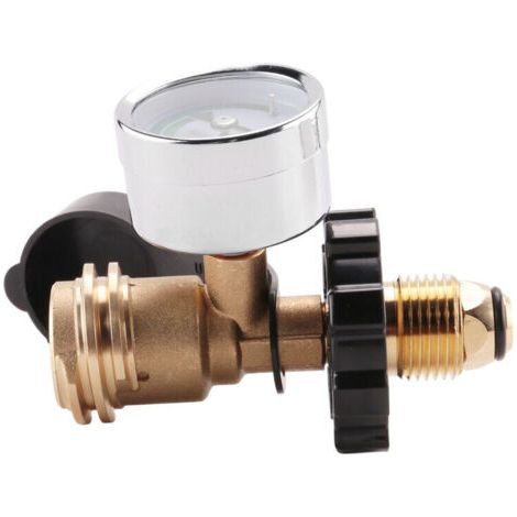 Jauge de réservoir propane avec raccord POL pour bonbonne 5-100Lb (1/5)