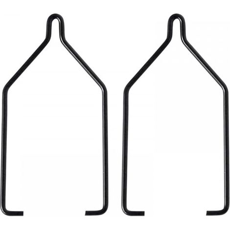 2pcs Support Lampe Reptile,Clip Fixation Métal,Terrarium Verre 5,5-8,5 Pouces,Éclairage Chauffage UVB (1/5)