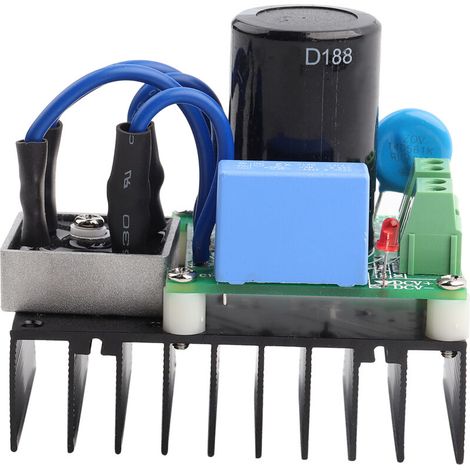 Gleichrichter, langlebiges und stabiles Eingangsgleichrichtermodul 0-220 V AC, mit Kurzschlussschutzfunktion, Ausgang 0-311 V DC (1/5)