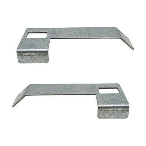 Coppia Staffe Finecorsa Meccanico Cancello Cancelli 9022 Scorrevole Motore
