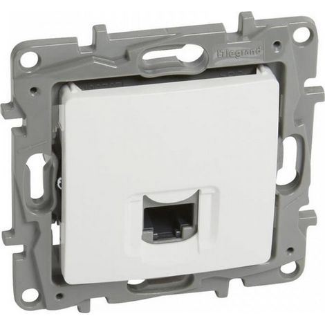 Conector para ordenador Niloe RJ45 cat. 5 UTP blanco 764571