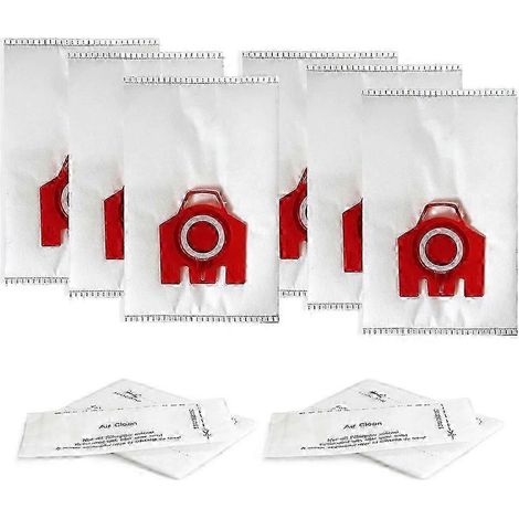 Lot de 6 sacs à poussière de rechange FJM 3D Efficiency pour aspirateurs Miele séries S200, S300, S600, S4, S6 Compact, C2 et C1. (1/5)