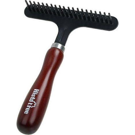 Brosse de toilettage pour chien et chat, peigne anti-nœuds pour poils longs, démêloir et épilateur de sous-poil (1/5)