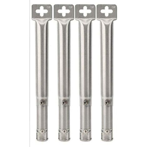 30,8 à 45CM Universal Brûleur Accessoires pour FirePlus, Fire Mountain, Proficook, Barbecook, Tepro, Campingaz, Char-Broil, Cosmo Grill, Acier Inoxydable Tube Brûleur Pièce de Rechange--1pcs