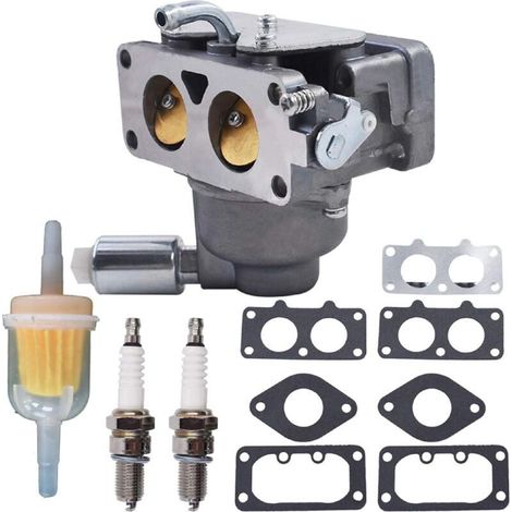 KINZON Carburateur de tondeuse à gazon avec électrovanne 799230 remplacement pour Briggs Stratton 791230 799230 699709 499804 (1/5)