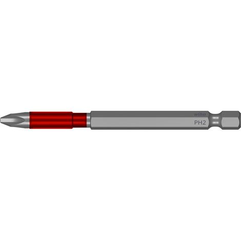 Embout TY Phllips, PH2x89mm 2 pcs sur carte - WIHA - 46621