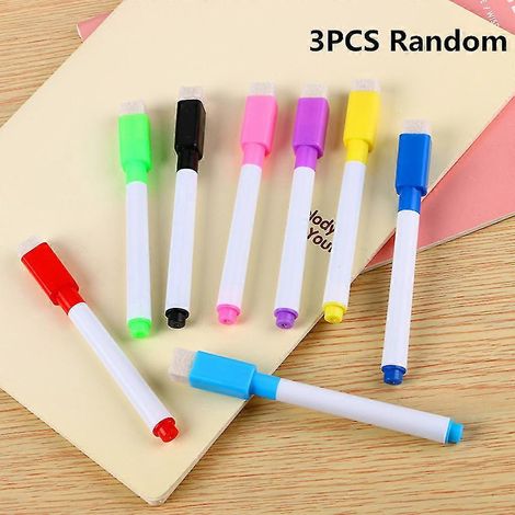 Kinder-Marker-Set, Whiteboard-Pinselstift/Datei-Paket, Kunst- und Bastel-Zeichensets-A random