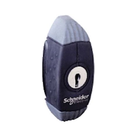 poignée avec serrure à clé 455 - pour coffret s3d - schneider electric nsyaedl455s3d (1/3)