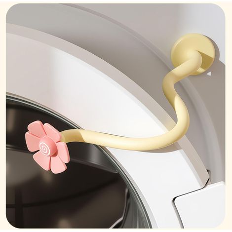 Cale-porte magnétique pour lave-linge à hublot (rose) – Support/butée de porte amovible  maintient la porte ouverte pour éviter les mauvaises odeurs (1/5)