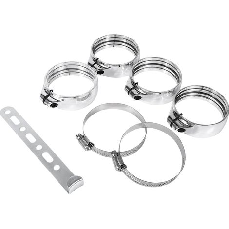 Filtre à air universel pour voiture Kit d'admission à haut débit Tubes en aluminium Alloy Set (1/3)