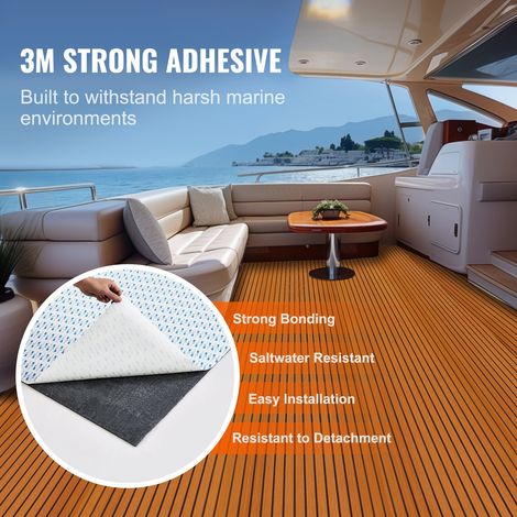 Revêtement de sol pour bateau en mousse EVA 2400 x 1160 x 6 mm (1/5)