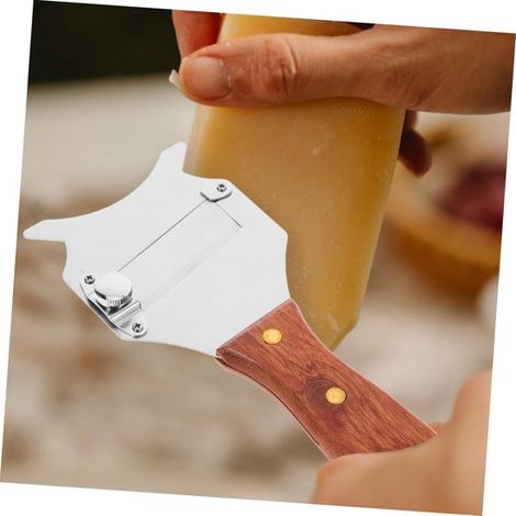 Cortador de queso ergonómico para cortes precisos, ligero y manual. Herramientas para chocolate y velas (1/5)