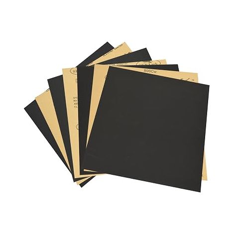 Silicon Carbide Abrasive Discs 230 x 280 mm Assorted Grits 400/600/800/1000 For Fine Sanding Pre-Smoothing and Preparation of Mirror Finish (1/5)