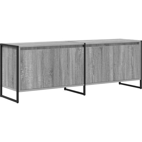 Maison Exclusive - Mobile TV Grigio Sonoma 140 x 36 x 49.5 cm Legno multistrato