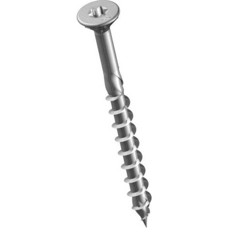 Vis de charpente ULTIMA VISSER FIXER COLLER VBFTX8X100SR 8x100 mm zingué boîte 100 6 lobes