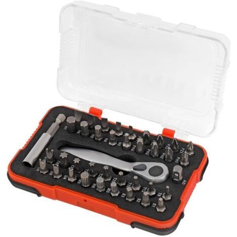 39 PCS 1 / 4 pouce cliquet manchon clé Kit, drive manchon Kit Pocket petite clé à cliquet mince manchon kit (1/5)