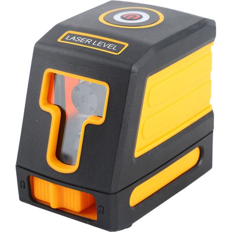 Jeffergarden Niveau Laser Rouge à 2 Lignes Auto-Nivelant, Kit de Nivellement Professionnel Horizontal et Vertical avec Sélection de Faisceau, pour Installation de Tableaux, Rénovation (1/5)