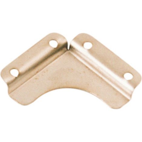 Fermaspecchi Lisci 8 Pz Cromato Mm. 30x30 Angolari Per Vetro 5 Mm Spessore