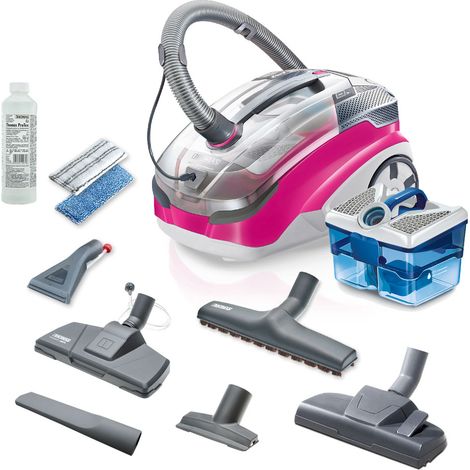 Aspirateur laveur 1700W avec filtration par eau – Brosse parquet spéciale – Capacité cuve 1,8L – Pour sols durs fragiles – Thomas (1/7)