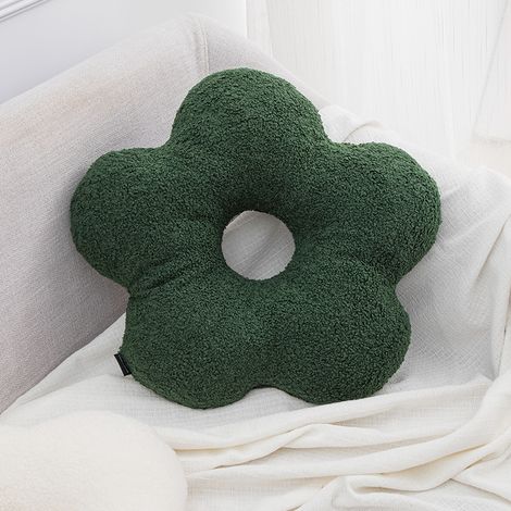 Filiyano-Coussin rond en peluche sphérique pour chambre, salon ou canapé (1/5)