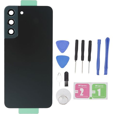 Ersatz-Glasrückseite für Samsung Galaxy S22 Plus S906U S906F, Handyhülle, grüne Farbe (1/5)