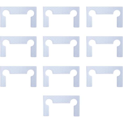 Glass Door Hinge Seal Gaskets Shower Door Rubber Seal for Bathroom Shower Door (Transparent) (1/5)