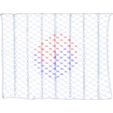 Rideau lumineux LED en filet Drapeau de Corée du Sud, Décoration 24 V basse tension avec transformateur (1/5)