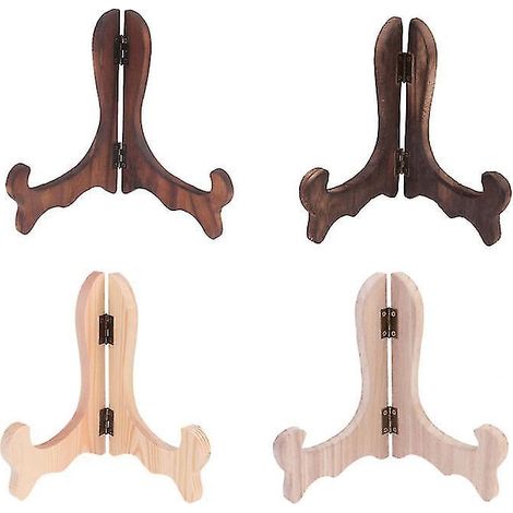 4-teiliges Holz-Display-Set