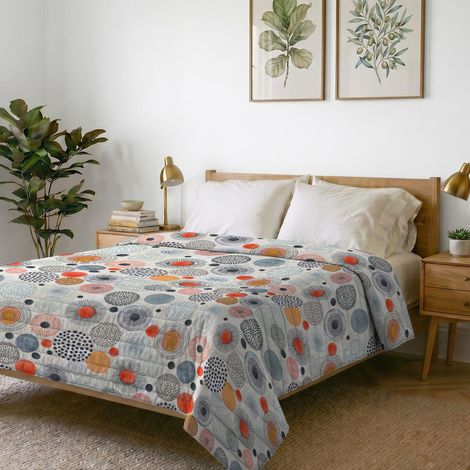 Couette d’été imprimé, Rembourrage en Polyester, Acquerello, 260x270cm (1/5)