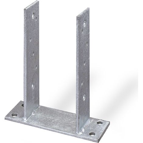Supporto per pali da avvitare 71 x 60 x 200 x 200 mm.