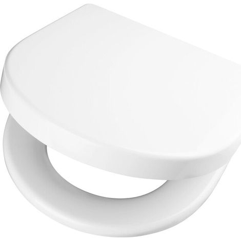[GEBRAUCHT] B-Ware WC-Sitz Kingston I D-Form Absenkautomatik Duroplast Weiß antibakteriell 150kg (1/2)