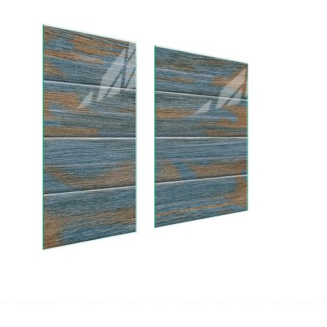 GLASSCHUTZPLATTE 75x52 HOLZ