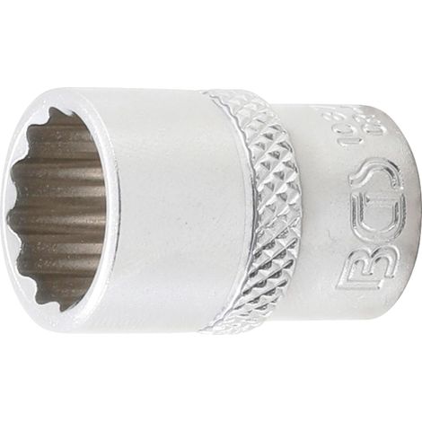 Llave de vaso 12 caras  entrada 6,3 mm (1/4")  15/32"