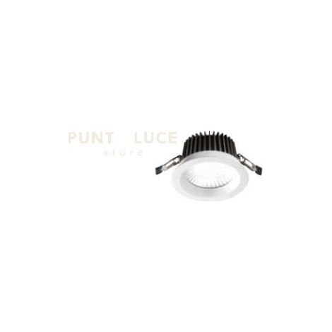REX FARETTO DA INCASSO LED 3000K 1600LM 20W IP20 BIANCO D.12,7CM