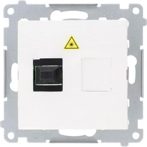 Simon 54 Conector de fibra óptica individual DGS1.01/11